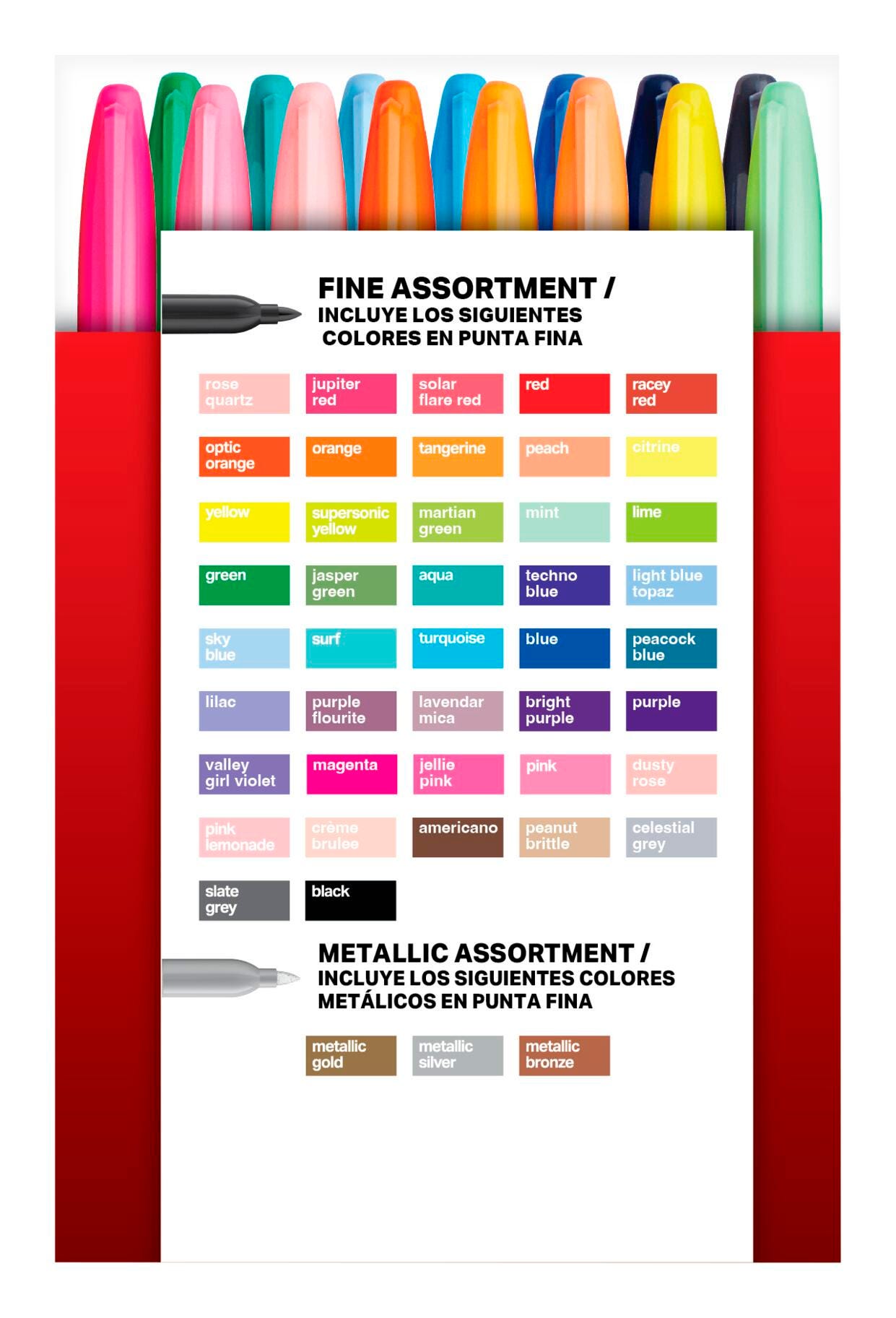 Every color sharpie pack sales